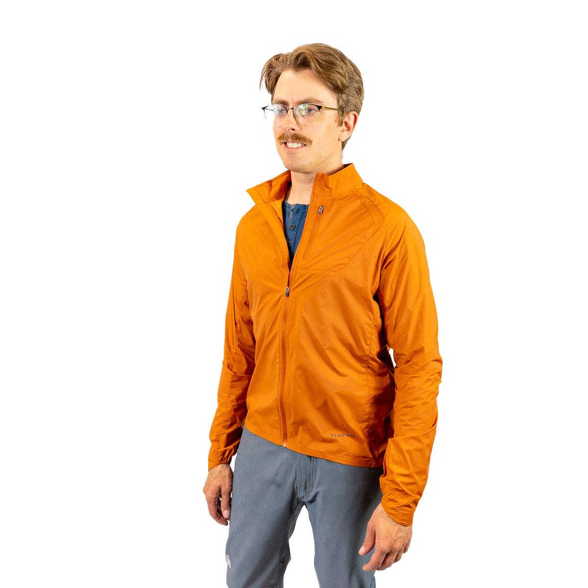 Club Ride XWind Jacket Men's in Bombay Brown
